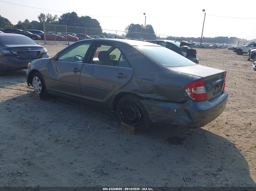 2003 Toyota Camry Le grey sedan gasoline 4T1BE32K53U668153 photo #4