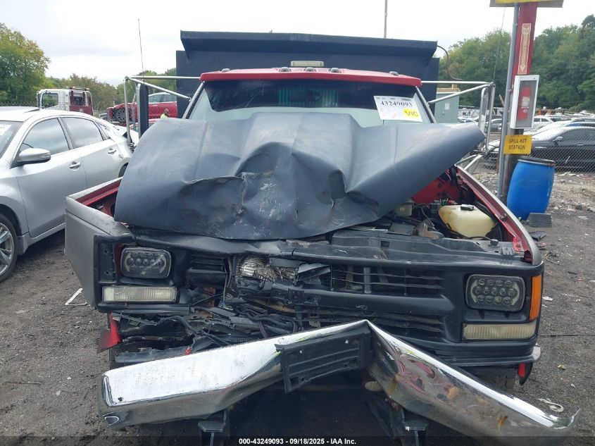 1995 Chevrolet Gmt-400 C3500 VIN: 1GBJC34N1SE172616 Lot: 43249093