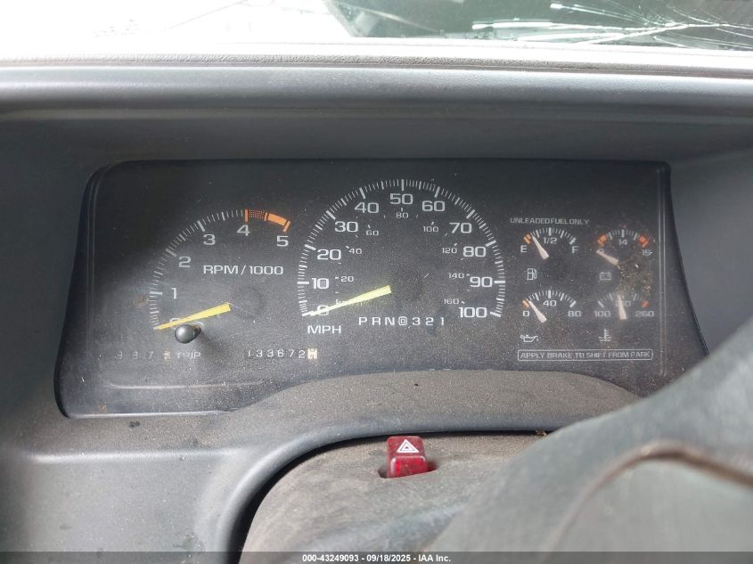 1995 Chevrolet Gmt-400 C3500 VIN: 1GBJC34N1SE172616 Lot: 43249093