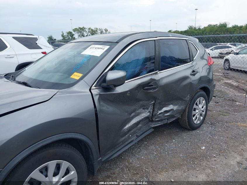 2017 Nissan Rogue S VIN: JN8AT2MT2HW135747 Lot: 43249094