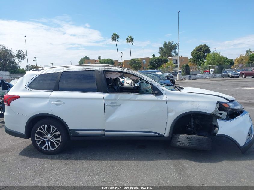 2017 Mitsubishi Outlander Sel VIN: JA4AD3A33HZ059466 Lot: 43249107