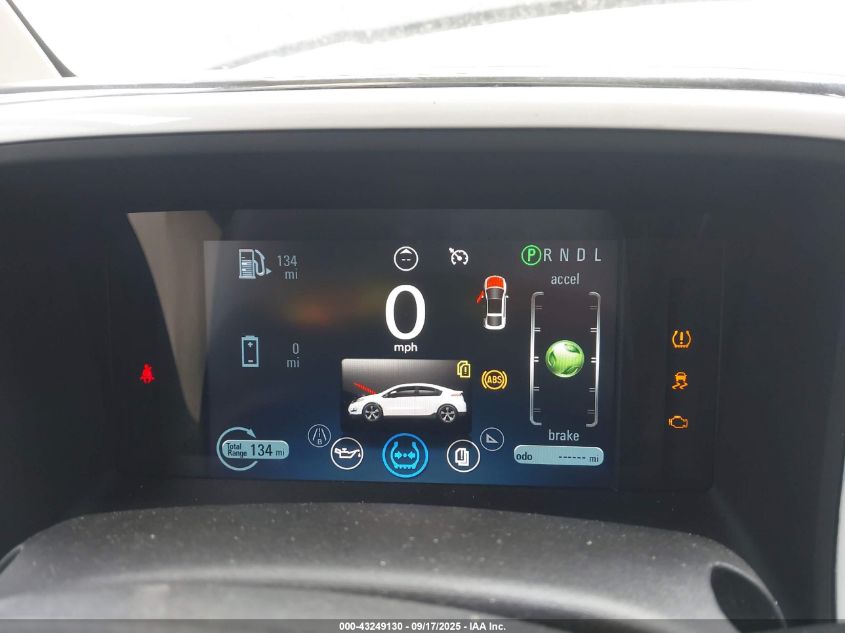 2012 Chevrolet Volt VIN: 1G1RD6E47CU104677 Lot: 43249130