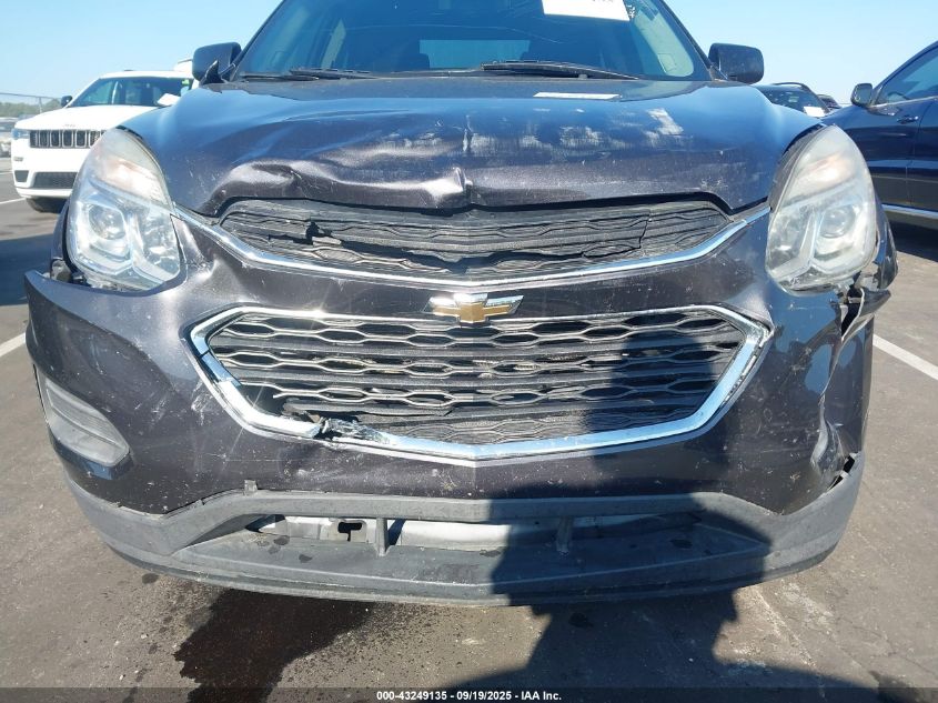 2016 Chevrolet Equinox Ls VIN: 2GNALBEKXG6316824 Lot: 43249135