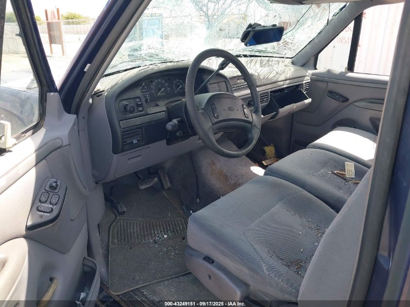 1995 Ford F250 VIN: 2FTHF25H2SCA77069 Lot: 43249151