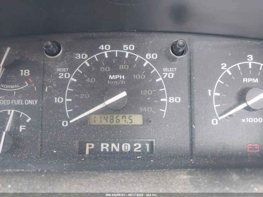 1995 Ford F250 VIN: 2FTHF25H2SCA77069 Lot: 43249151