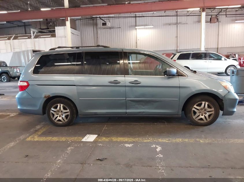 2006 Honda Odyssey Ex-L VIN: 5FNRL38736B021095 Lot: 43249228