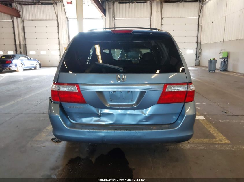 2006 Honda Odyssey Ex-L VIN: 5FNRL38736B021095 Lot: 43249228