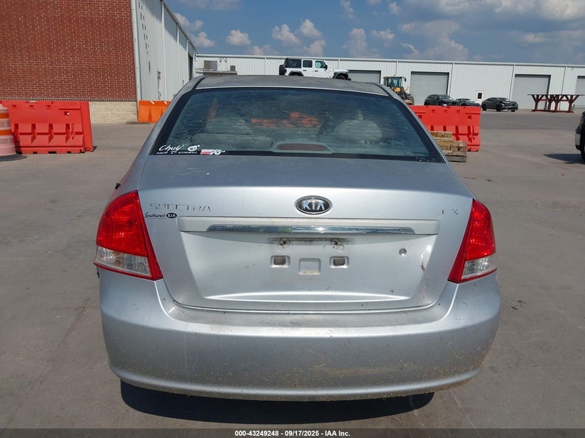 2007 Kia Spectra Ex VIN: KNAFE121375425360 Lot: 43249248