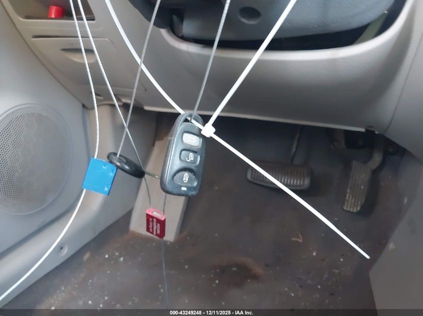 2007 Kia Spectra Ex VIN: KNAFE121375425360 Lot: 43249248