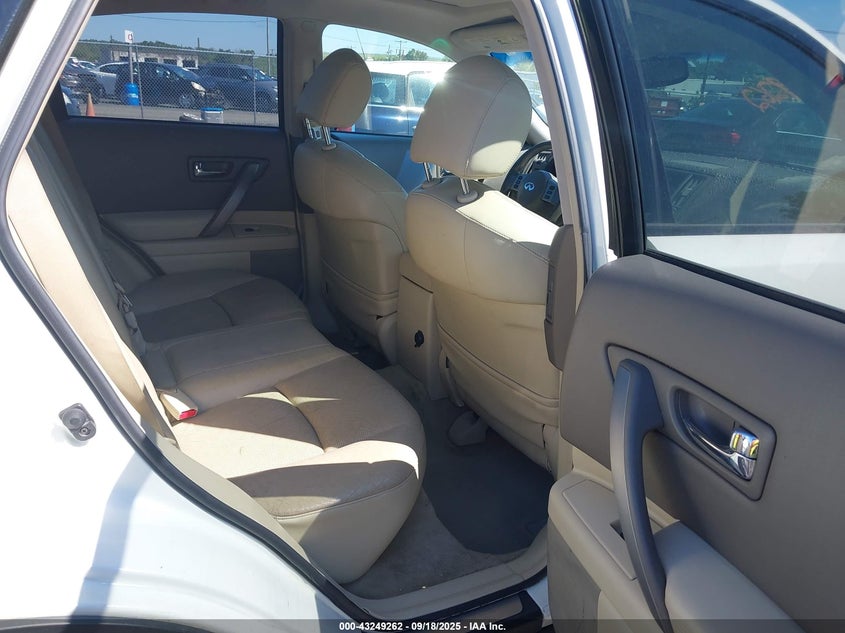2008 Infiniti Fx35 VIN: JNRAS08W78X208533 Lot: 43249262