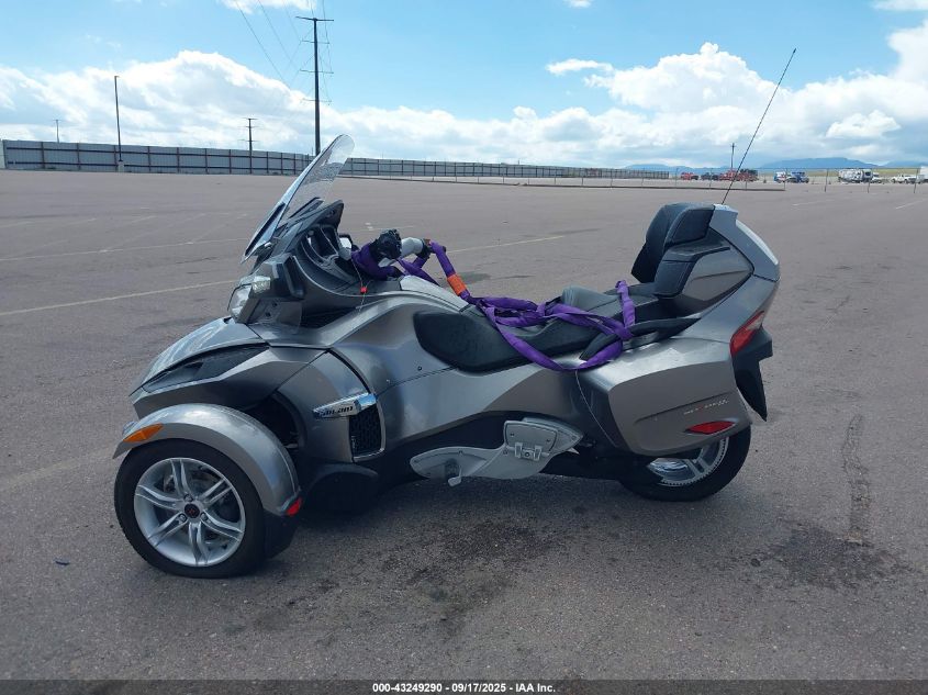 2012 Can-Am Spyder Roadster Rts VIN: 2BXJBWC1XCV001552 Lot: 43249290