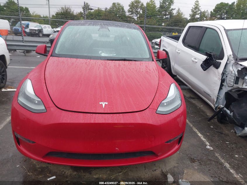 2023 Tesla Model Y Awd/Long Range Dual Motor All-Wheel Drive VIN: 7SAYGDEE7PF684568 Lot: 43249327