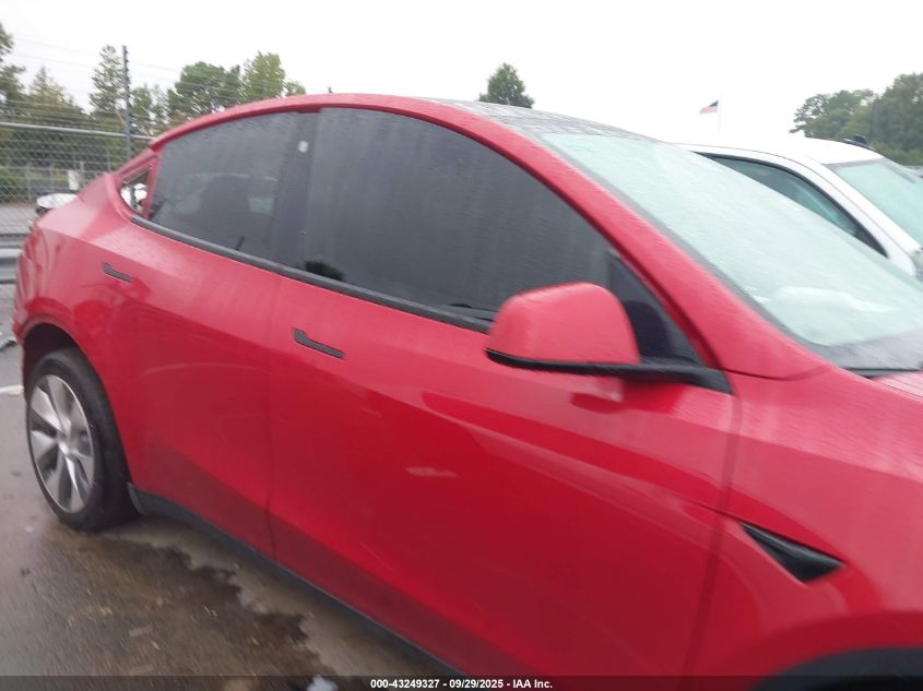 2023 Tesla Model Y Awd/Long Range Dual Motor All-Wheel Drive VIN: 7SAYGDEE7PF684568 Lot: 43249327