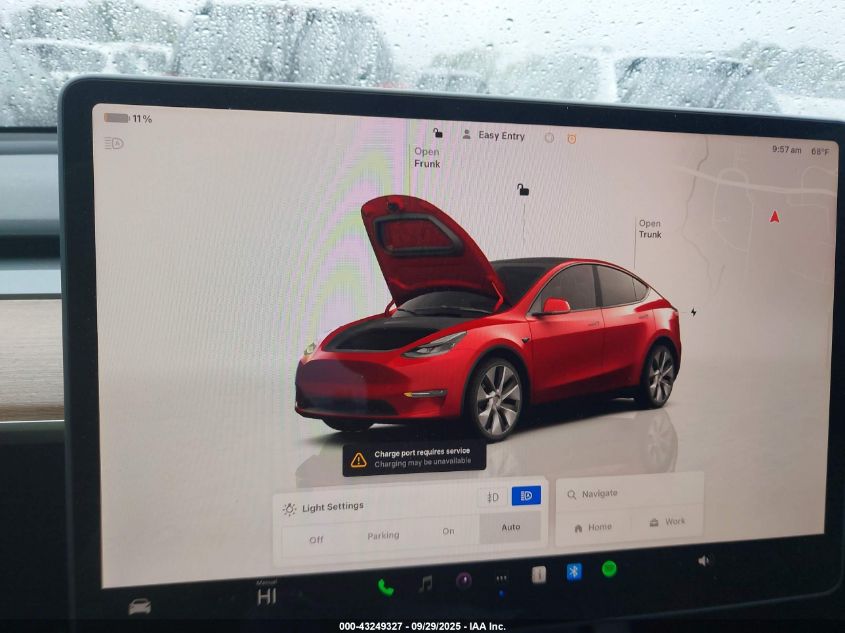 2023 Tesla Model Y Awd/Long Range Dual Motor All-Wheel Drive VIN: 7SAYGDEE7PF684568 Lot: 43249327