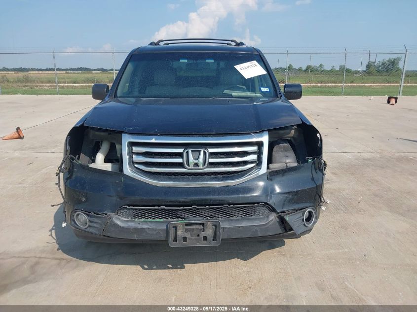 2012 Honda Pilot Touring VIN: 5FNYF4H93CB044933 Lot: 43249328