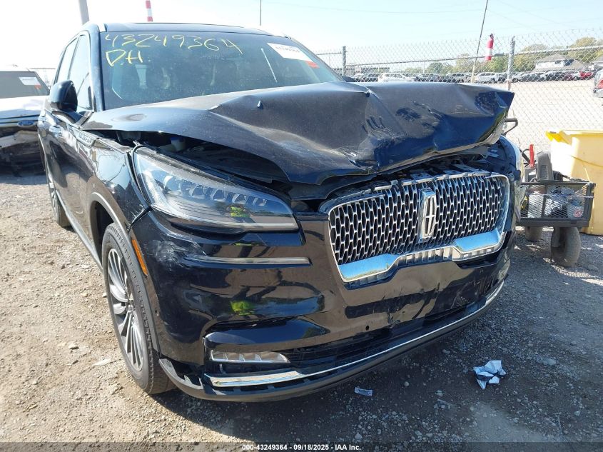 2021 Lincoln Aviator Reserve VIN: 5LM5J7XC0MGL03782 Lot: 43249364