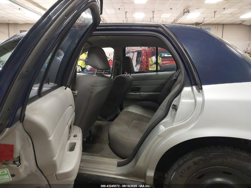 2003 Ford Crown Victoria Police VIN: 2FAFP71W23X123974 Lot: 43249372