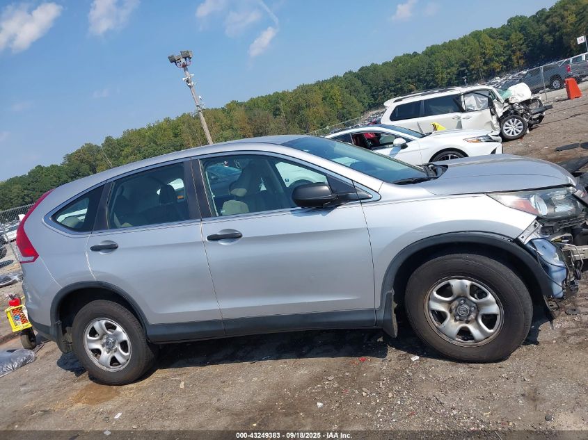 2012 Honda Cr-V Lx VIN: 5J6RM3H30CL024307 Lot: 43249383