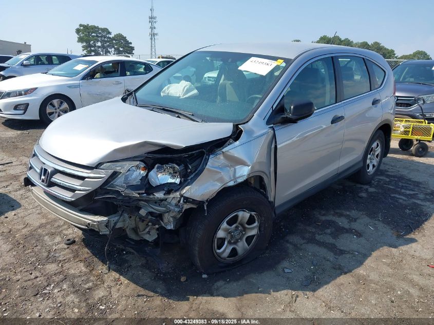 2012 Honda Cr-V Lx VIN: 5J6RM3H30CL024307 Lot: 43249383