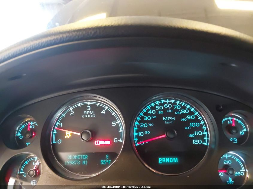 2009 Chevrolet Avalanche 1500 Ls VIN: 3GNFK120X9G172219 Lot: 43249401