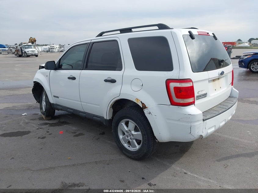 2008 Ford Escape Xlt white other gasoline 1FMCU93118KA64036 photo #4