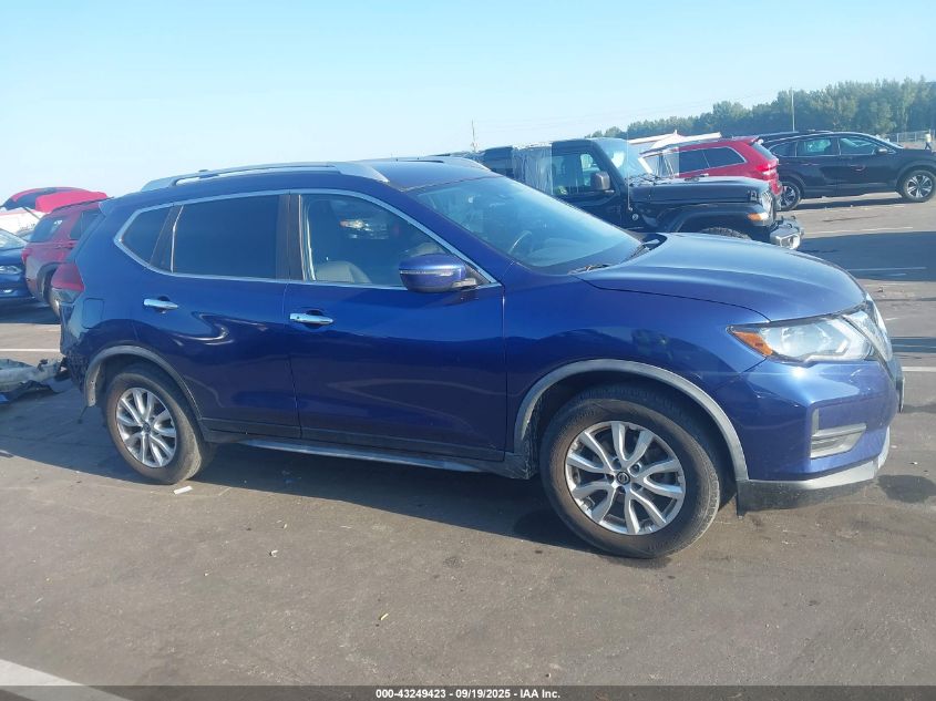 2019 Nissan Rogue Sv VIN: JN8AT2MT9KW503302 Lot: 43249423