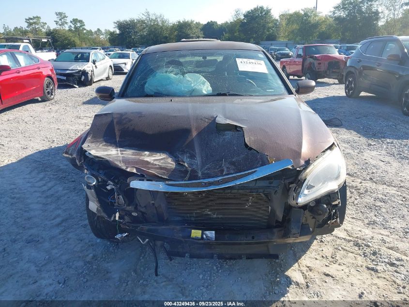 2013 Chrysler 200 Touring VIN: 1C3CCBBB1DN553834 Lot: 43249436