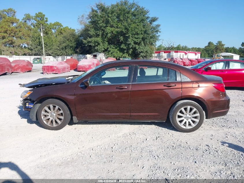 2013 Chrysler 200 Touring VIN: 1C3CCBBB1DN553834 Lot: 43249436