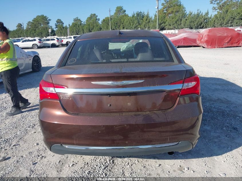 2013 Chrysler 200 Touring VIN: 1C3CCBBB1DN553834 Lot: 43249436