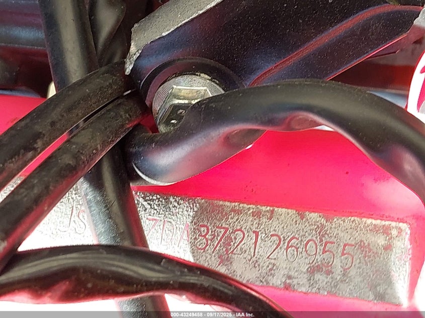 2007 Suzuki Gsx-R600 VIN: JS1GN7DA372126955 Lot: 43249458