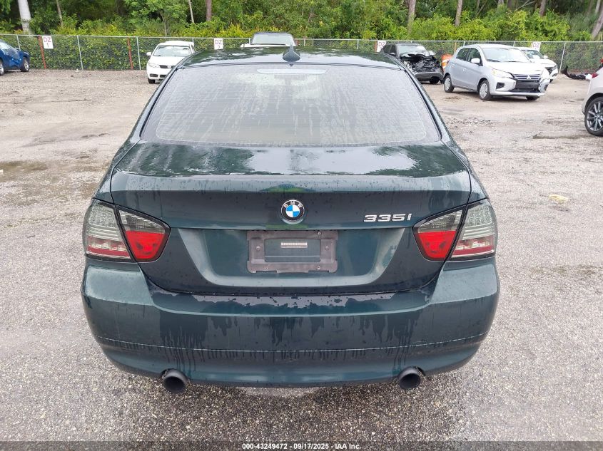 2007 BMW 335I VIN: WBAVB73587VH22426 Lot: 43249472