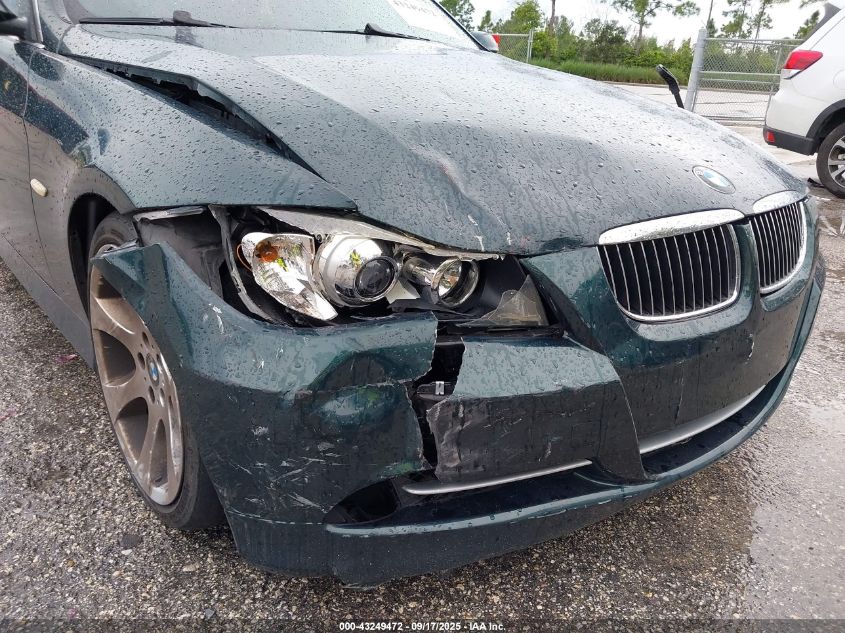 2007 BMW 335I VIN: WBAVB73587VH22426 Lot: 43249472