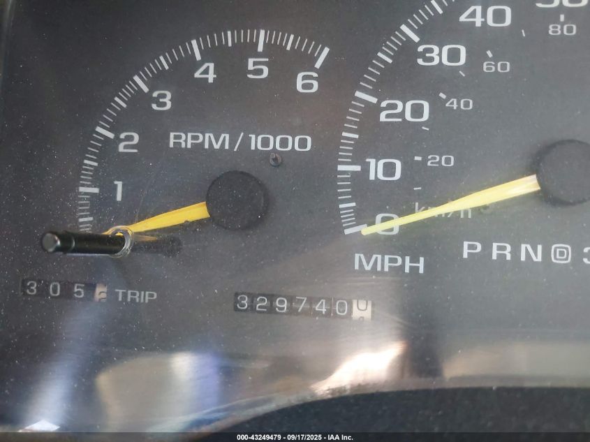 1997 GMC Sierra K1500 VIN: 2GTEK19R0V1560443 Lot: 43249479