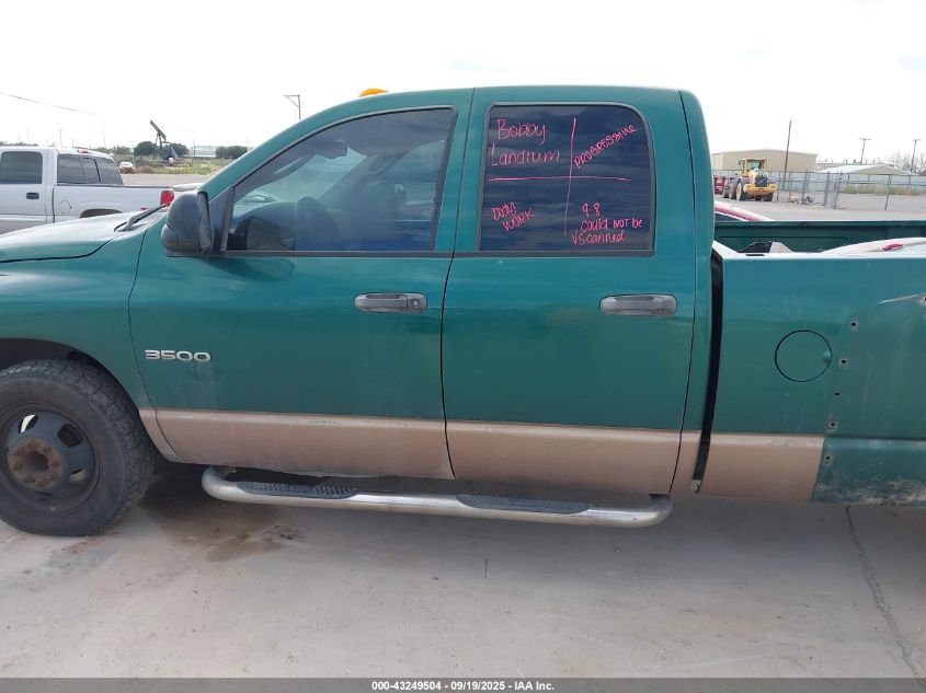 2004 Dodge Ram 3500 Slt/Laramie VIN: 3D7MA48C64G130442 Lot: 43249504