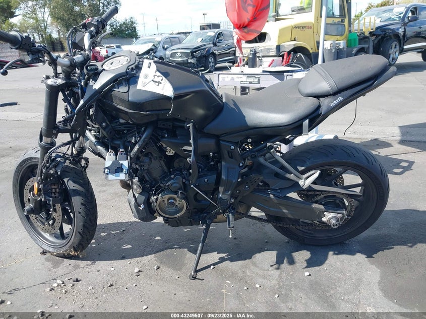 2021 Yamaha Mt07 C VIN: JYARM32Y4MA000353 Lot: 43249507