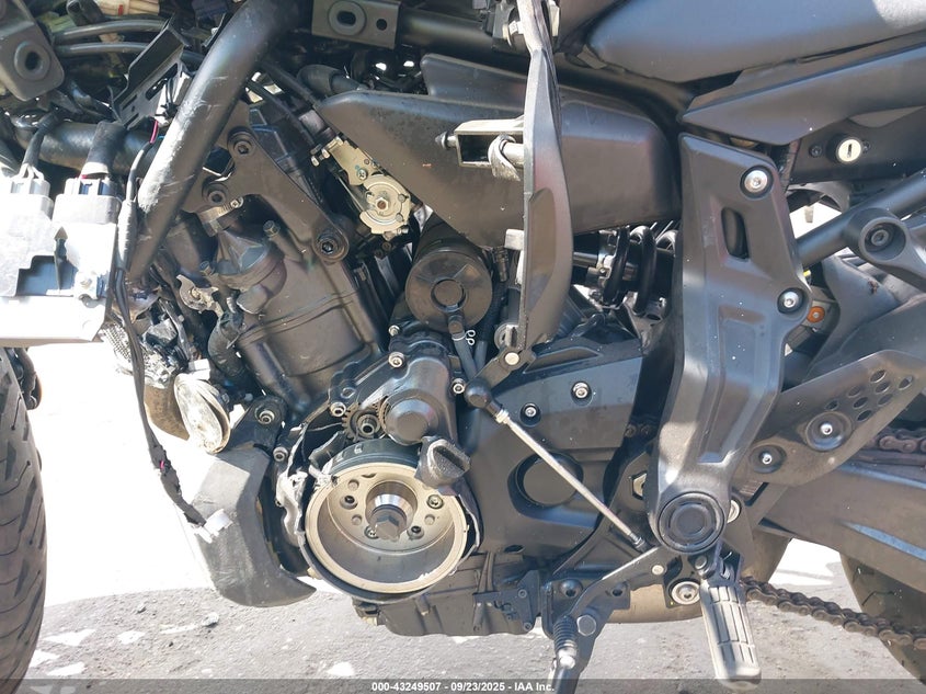 2021 Yamaha Mt07 C VIN: JYARM32Y4MA000353 Lot: 43249507