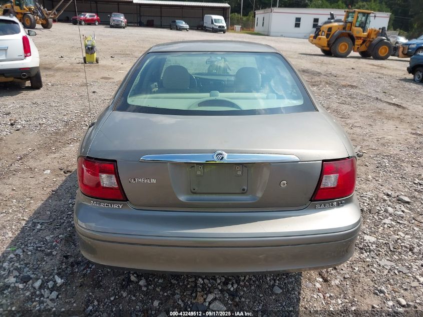 2001 Mercury Sable Ls Premium VIN: 1MEHM55S81G606071 Lot: 43249512