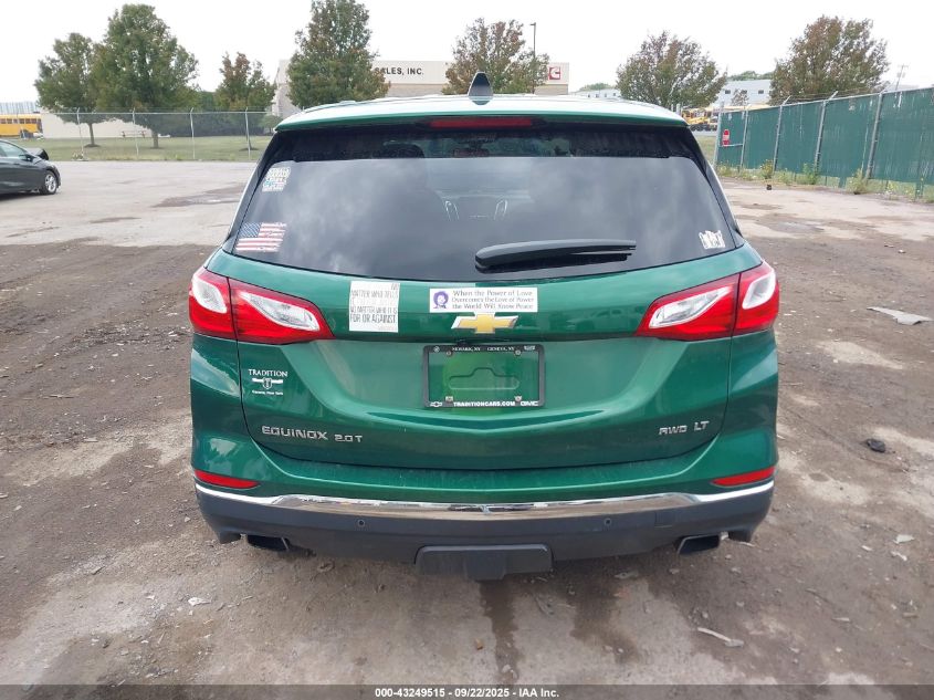 2018 Chevrolet Equinox Lt VIN: 2GNAXTEX8J6157556 Lot: 43249515