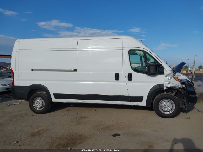 2023 Ram Promaster 2500 High Roof 159 Wb VIN: 3C6LRVDG7PE563885 Lot: 43249537