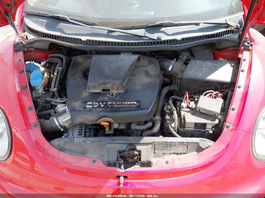 2005 Volkswagen New Beetle Gls 1.8T VIN: 3VWCD31Y85M309708 Lot: 43249546