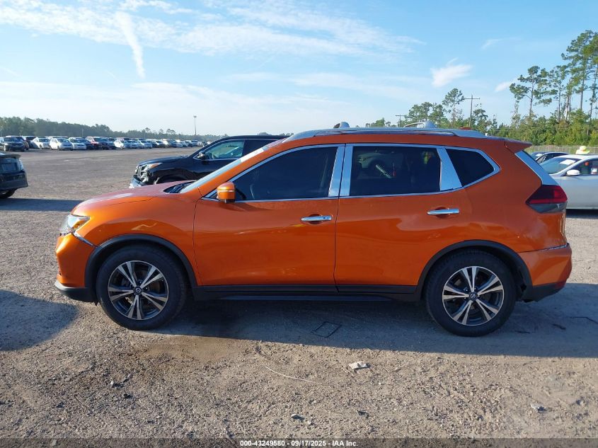 2019 Nissan Rogue Sv VIN: 5N1AT2MT8KC701698 Lot: 43249580