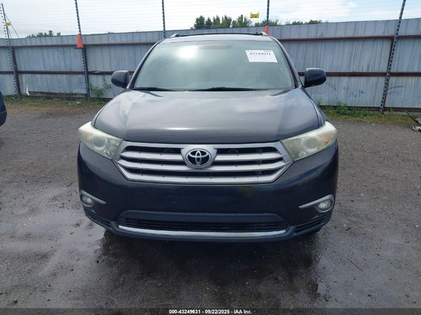 2013 Toyota Highlander Limited V6 VIN: 5TDYK3EH6DS100720 Lot: 43249631