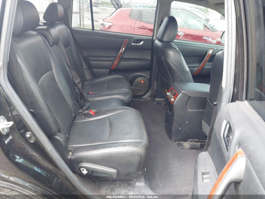 2013 Toyota Highlander Limited V6 VIN: 5TDYK3EH6DS100720 Lot: 43249631