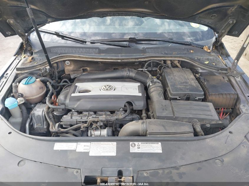 2012 Volkswagen Cc Lux VIN: WVWHP7AN8CE524358 Lot: 43249710