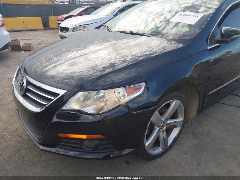 2012 Volkswagen Cc Lux VIN: WVWHP7AN8CE524358 Lot: 43249710