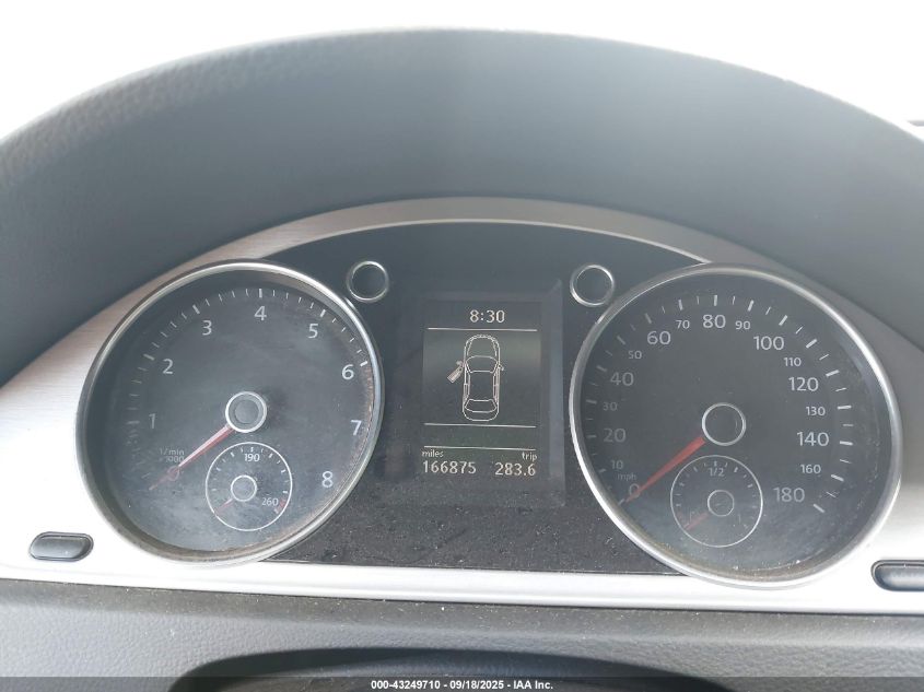 2012 Volkswagen Cc Lux VIN: WVWHP7AN8CE524358 Lot: 43249710