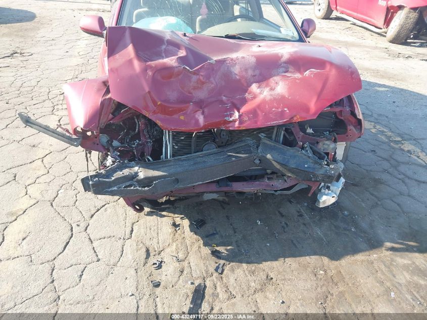 2004 Kia Spectra Ls VIN: KNAFB121545309792 Lot: 43249717