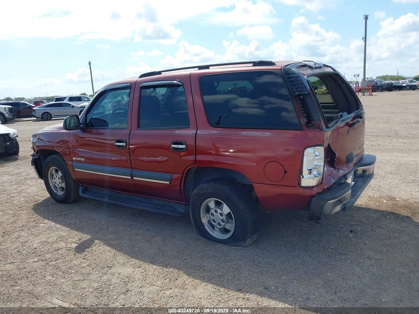 2003 Chevrolet Tahoe Ls VIN: 1GNEC13V13R253393 Lot: 43249720