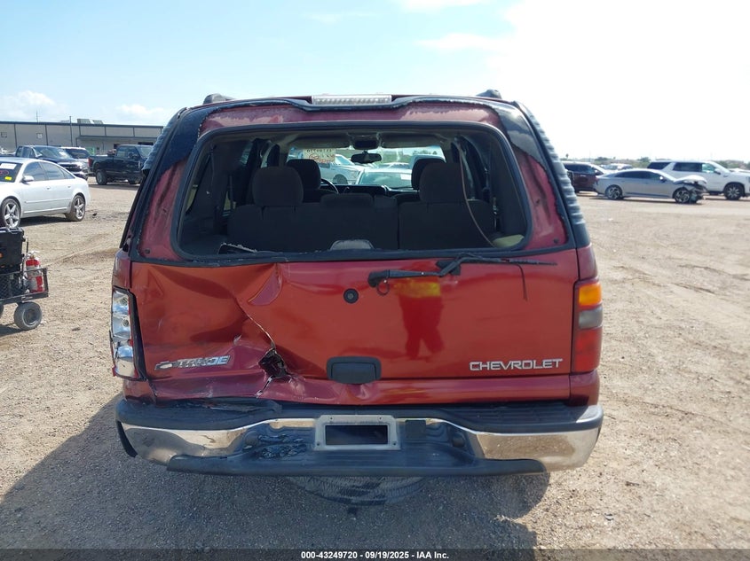 2003 Chevrolet Tahoe Ls VIN: 1GNEC13V13R253393 Lot: 43249720