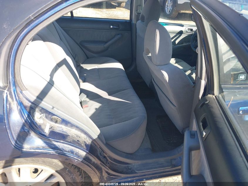 2005 Honda Civic Lx VIN: 2HGES15535H613969 Lot: 43249726